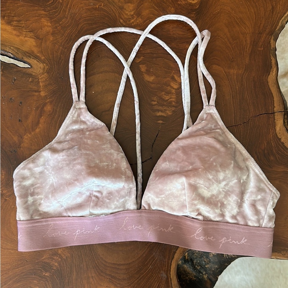 Velvet bralette